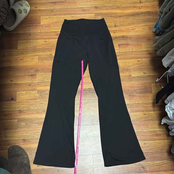 stretchtherules Pants - Stylish Black Flared Pants (yoga pants)